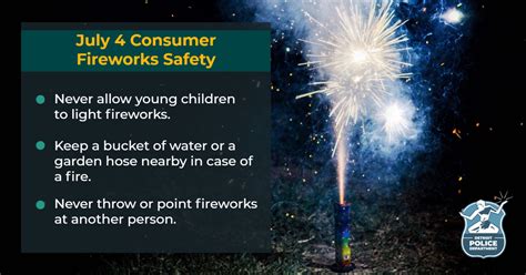 Detroit Police News On Twitter JULY 4 FIREWORKS SAFETY We Want