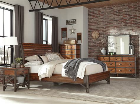 There are 4027 industrial bedroom furniture for sale on. ARTHUR Industrial Style Brown Bedroom Furniture with 5 ...