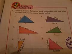 Soal Teorema Pythagoras Kelas 8