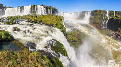Iguaçu Falls Cataratas Del Iguazú Of Iguazu River On The