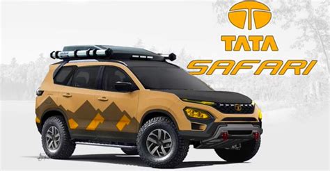 Tata Safari Rendered As An Off Road Camper