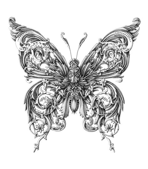 Incredibly Intricate Ink Illustrations By Alex Konahin Insect