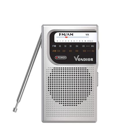 Buy Vondior Amfm Battery Operated Portable Pocket Radio Best