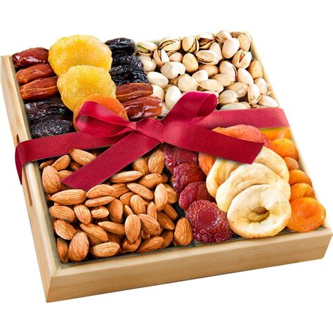 Golden State Fruit Gourmet Dried Fruit And Nut Assortment T Tray 9