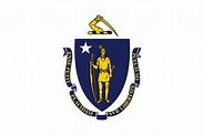 Flag of Massachusetts image and meaning Massachusetts flag - country flags