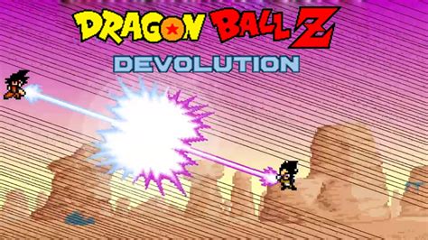 Dragon ball embarks on a brand new adventure this time; Dragon Ball Z Devolution: The Saiyan Saga! (New Version 1.2.2) - YouTube