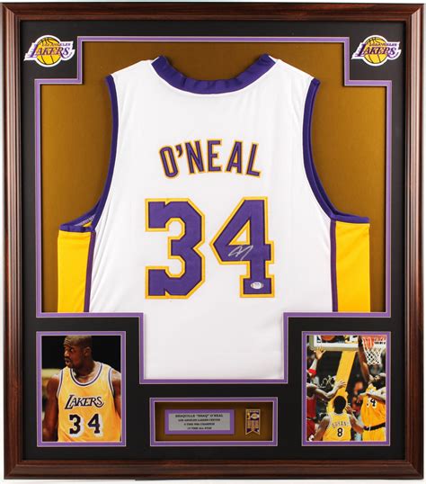 Maybe you would like to learn more about one of these? Shaquille O'Neal Signed 33x37 Custom Framed Jersey With ...