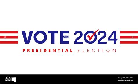 Vote 2024 Presidential Election Usa Concept Election Day 2024