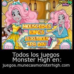 Hemos desarrollado más de 200 divertidos títulos. Juegos de Vestir a Moucedes King - Juegos Monster High