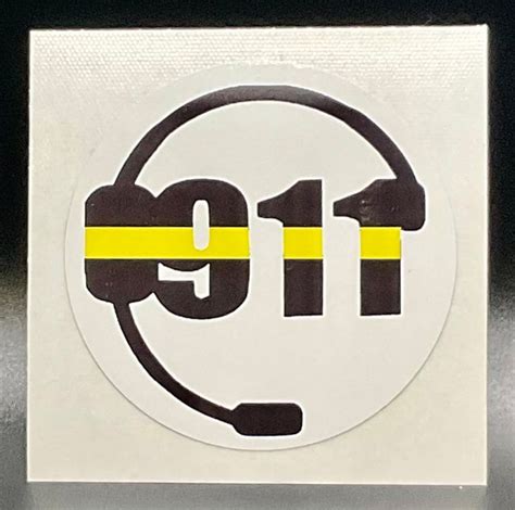 911 Dispatch Yellow Line Headset 2 Etsy