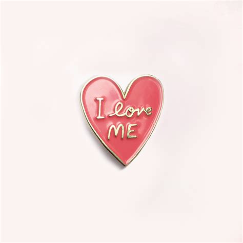 I Love Myself Pin Self Love T Self T Etsy