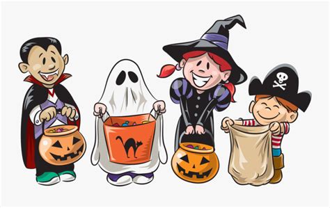 Trick Or Treat Clipart Transparent Cartoon Trick Or Treaters Free