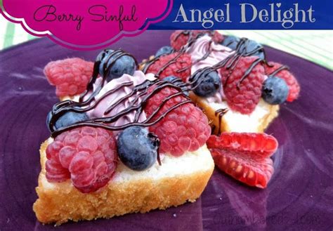 Berry Sinful Angel Delight Recipe For National Angel Food Cake Day
