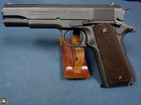 Sold Us Ww2 Colt 1911a1 Army Pistol November 1942 Matching Slide 100