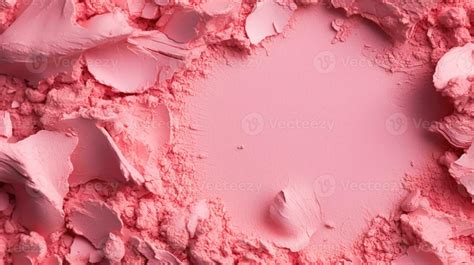 Beauty Pink Make Up Powder Product Texture As Abstract Makeup Cosmetic