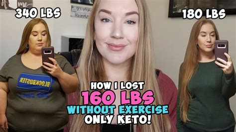 How I Lost 160 Pounds My Keto Weight Loss Transformation Youtube