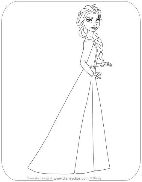 Click the link> frozen coloring pages to get more colourings. Frozen Coloring Pages | Disneyclips.com