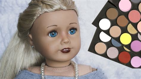 Makeup For Dolls Using Everyday Items Youtube