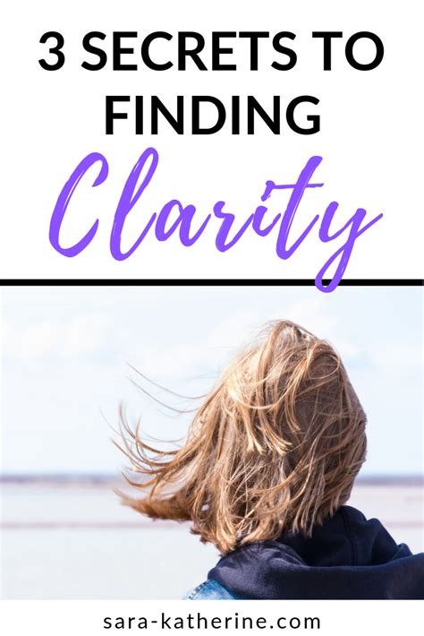 3 Secrets To Finding Clarity Free Live Masterclass To Get Unstuck And