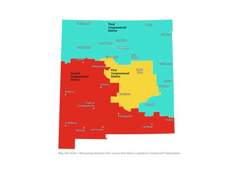 New Mexico State Police District Map