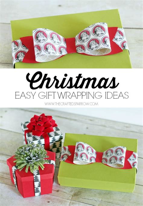 Easy Christmas T Wrapping Ideas