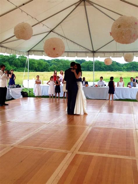 The bouquets are wonderful to have for your hawaii wedding or vow renewal. Outdoor rustic wedding reception tent with wooden dance ...