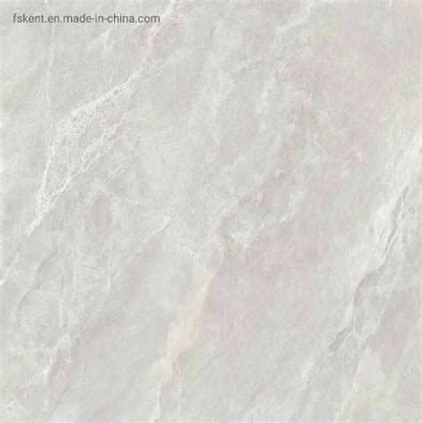 Foshan Marble Texture Grey Design Glazed Full Polished Porcelain Floor