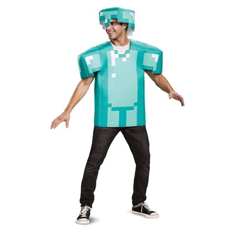 Minecraft Armor Classic Costume Adult Party Australia