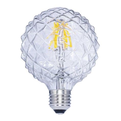 Decorative Led Bulb E27 Clear Crystal Balloon Bulb 6w
