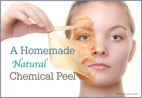 A Natural And Homemade Chemical Peel Recipe
