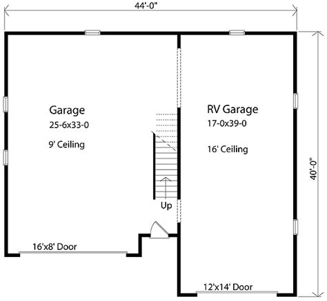 Rv Garage Plan 2238sl Architectural Designs House Plans