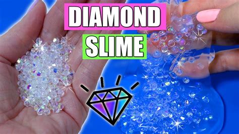 How To Make Crystal Clear Diamond Slime Youtube