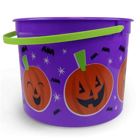 5qt Halloween Bucket Pumpkin