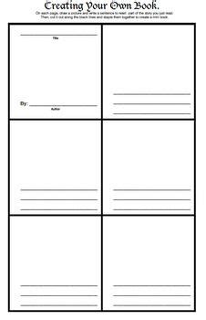 This book writing template was designed for novels and nonfiction books alike. Mini Book Template | Mini books, Book writing template ...