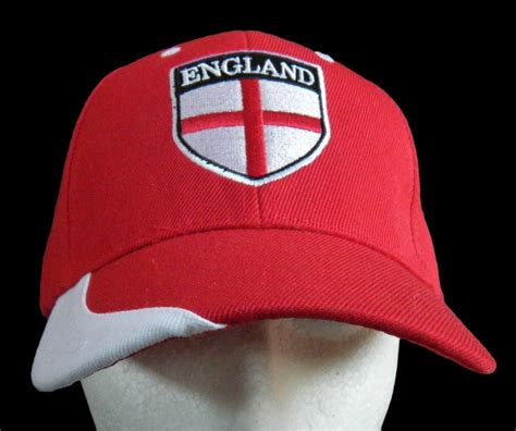 England Flag Uk British Soccer All Sports Baseball Cap Chapeau