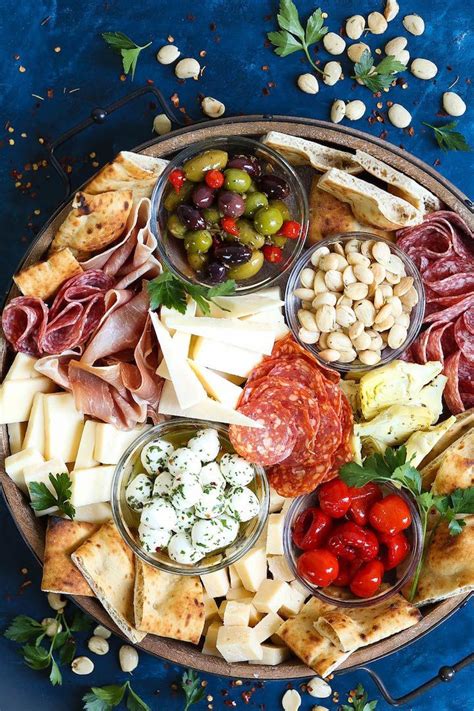 Myplate was designed to help people make better food choices. Antipasto Appetizer Cheese Board | Recipe | Party food ...