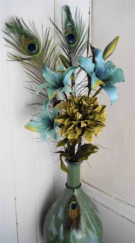 Find the best prices for peacock home decor on shop better homes & gardens. peacock flower decorating - Google Search | Feather decor ...