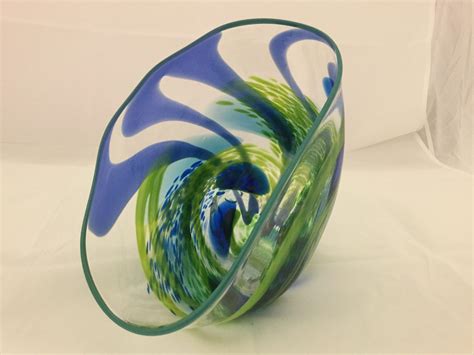 Decorative Glass Bowls Sea By Jane Charles On Boha Glass