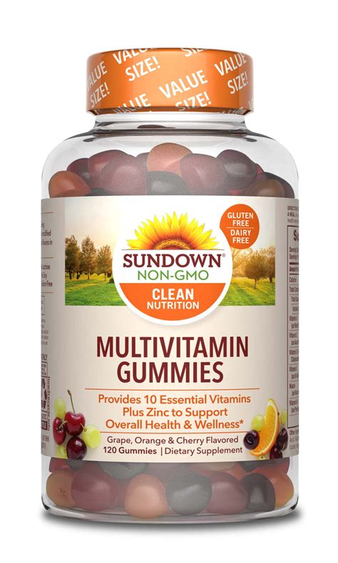 Sundown Adult Multivitamins Gummy Vitamins 120 Ct