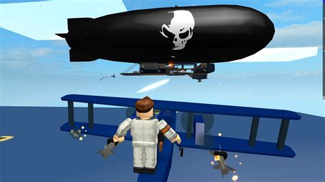 Roblox Zeppelin Wars Walking And Dancing On A Plane Midflight Because