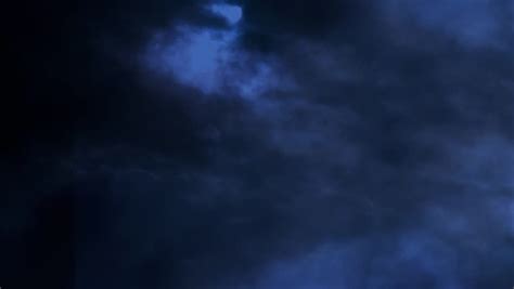Dark Blue Night Sky With Stock Footage Video 100 Royalty