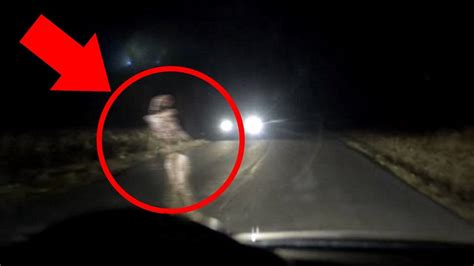 A couple set up a camera overnight to catch images of what they thought were trespassers. 5 Real Ghosts Caught On Camera By CCTV ? - YouTube