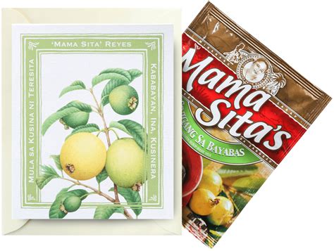 Mama Sitas Sinigang Sa Bayabas Mix Greeting Card Mama Sitas Arabia