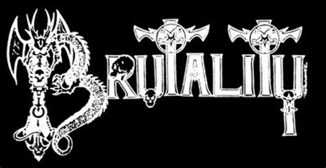 Naszywka Brutality Logo Sklep Rockmetalshoppl