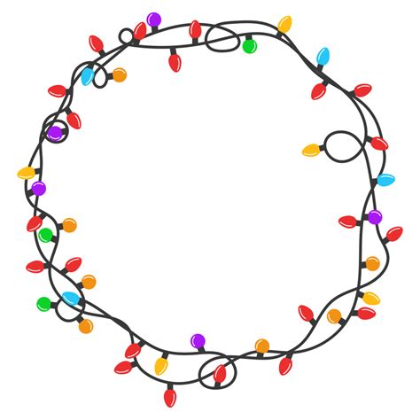 Christmas Light Circle Png Download Free Png Images