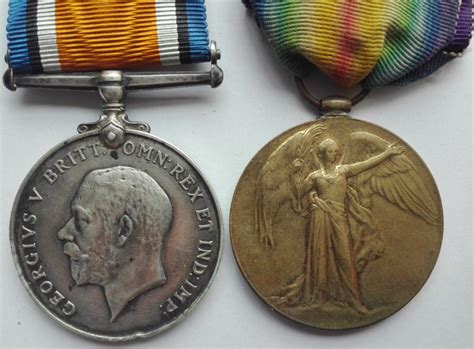 Uk Ww1 British War Medal And Victory Medal Pair Awarded To 87239 Dvr