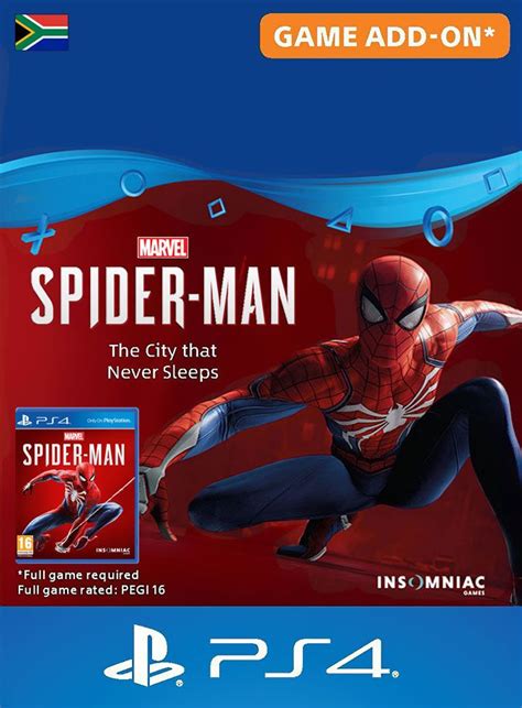 Spider Man The City That Never Sleeps 2018 Digital Code Ps4new