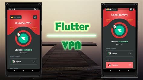 Flutter Ui Design Vpn Application Android Ios Youtube