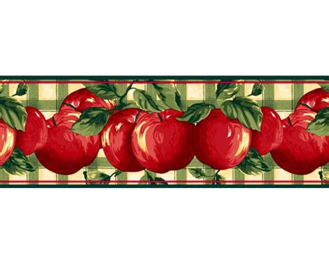 Whether you are decorating a brand new home or apartment, or just freshening up the basics, amazon.com's home & kitchen store has everything you need at everyday low prices and free shipping on qualified items. Apples Wallpaper Border | Kitchen wallpaper, Wallpaper border kitchen, Wallpaper border