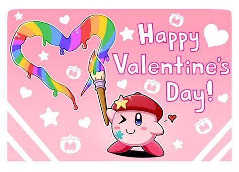 Valentines T From Kirby By Senchodoodle On Deviantart Valentines